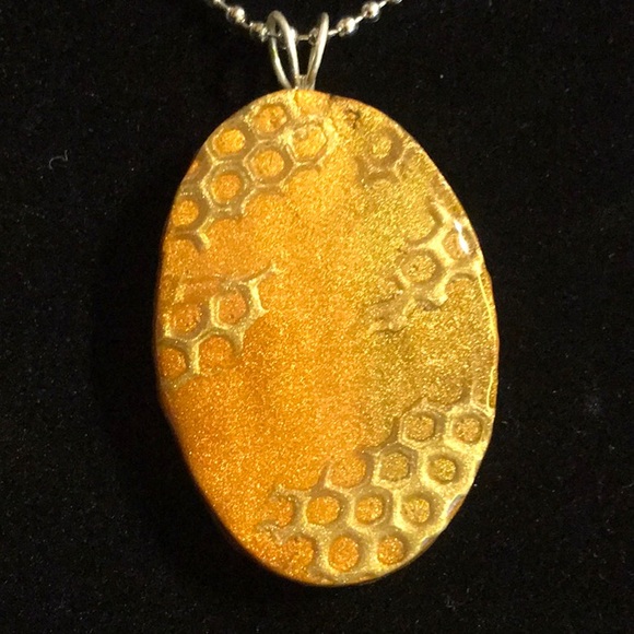 Polymer Clay Pendant - Picture 1 of 3
